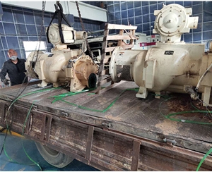 鶴煤集團(tuán)登?？諌簷C(jī)大修項目現(xiàn)場